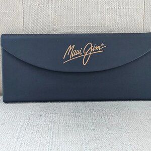 Maui Jim Eyeglasses Case Black Tri Folding Case for Glasses Eye Wear CASE only